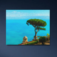 Amalfi Coast Cliffside Terrace — close-up thumbnail