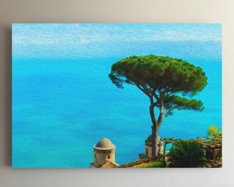 Villa Rufolo Terrace & Umbrella Pine — Ravello, Italy