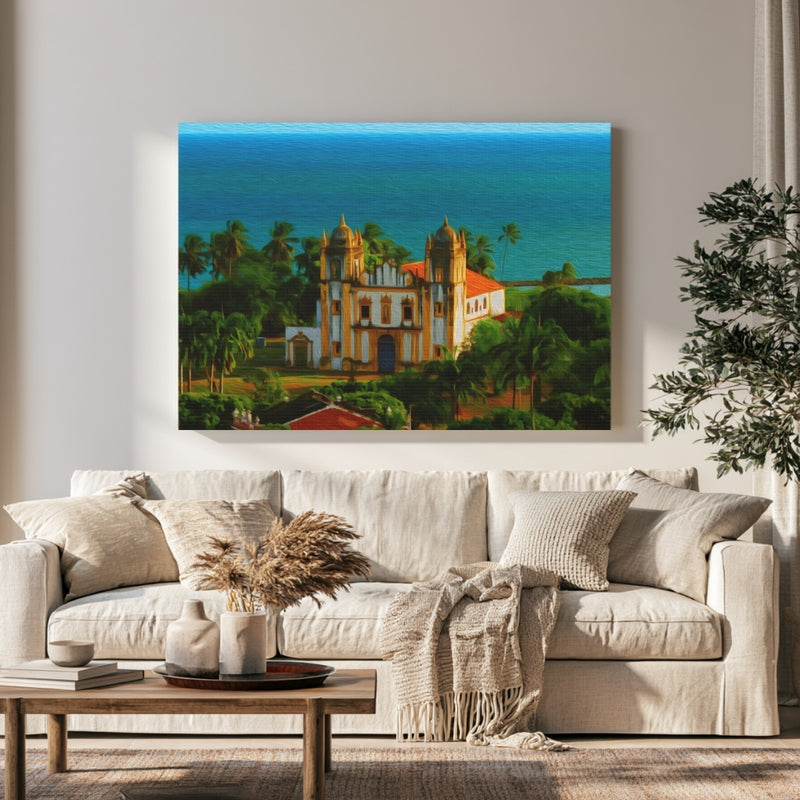 Colonial Church Ocean View — Recife, Brazil, view 1