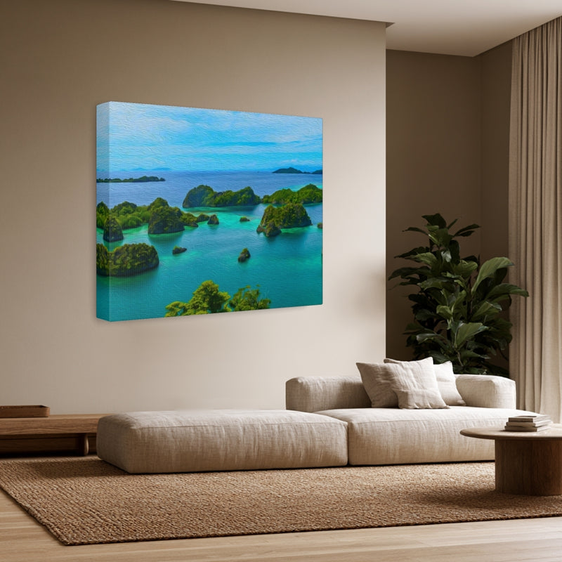 Tropical Island Archipelago — Raja Ampat, Indonesia, view 3