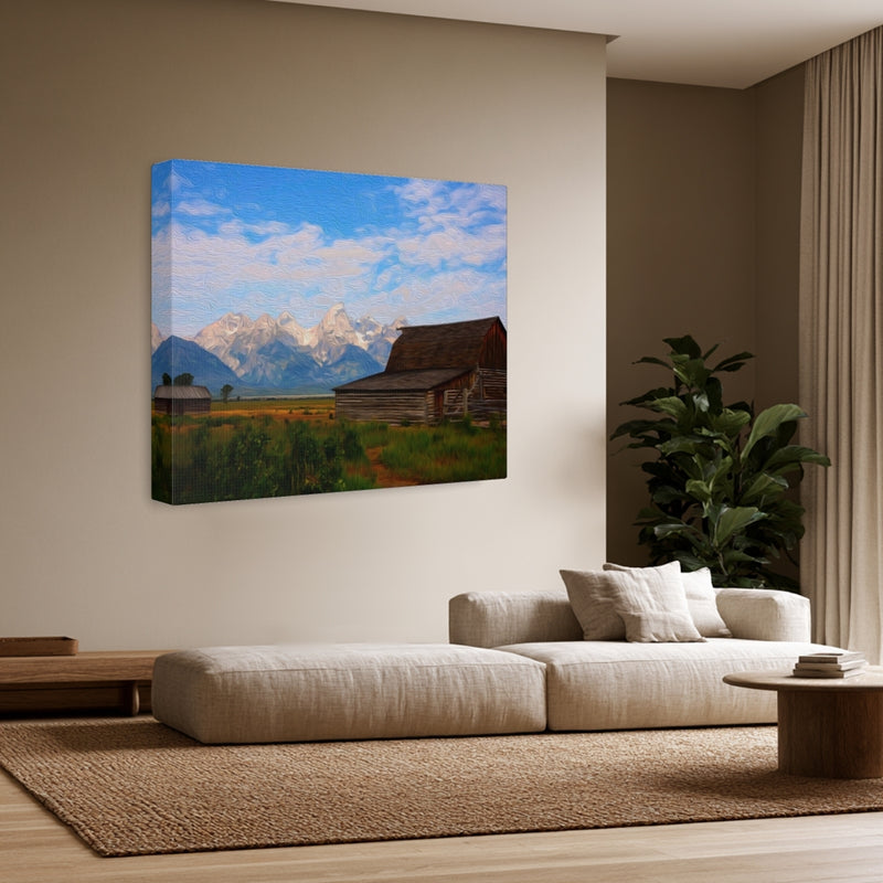 Mormon Row Moulton Barn — Jackson Hole, Wyoming, view 3