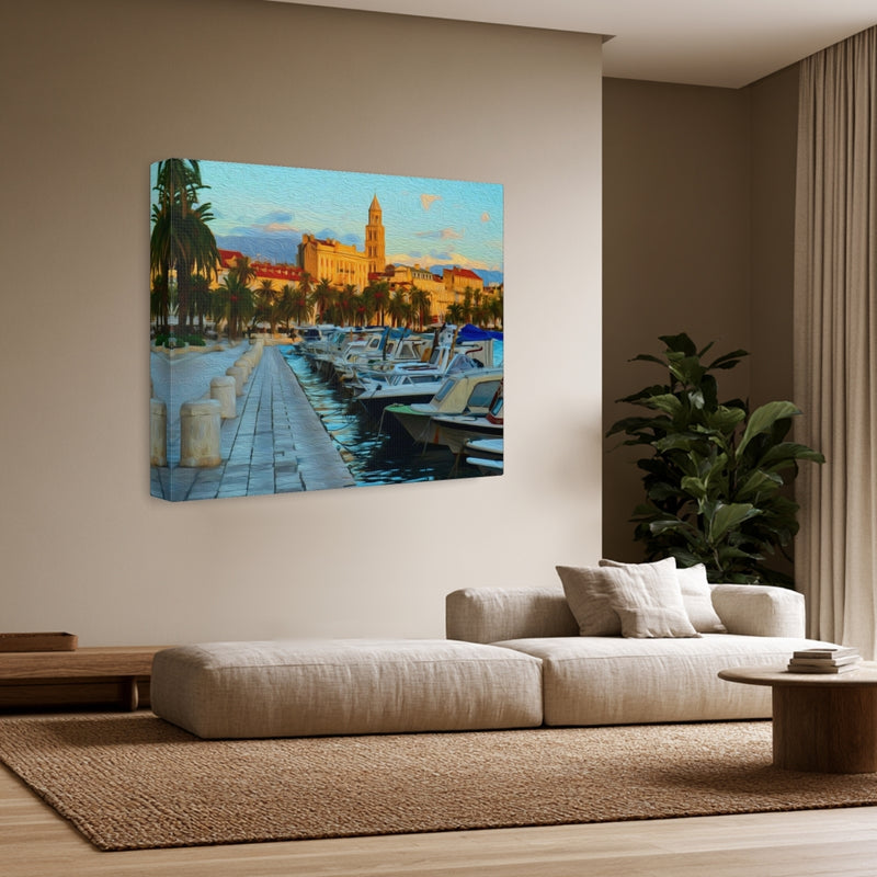 Riva Waterfront Harbor View — Split, Croatia, view 3
