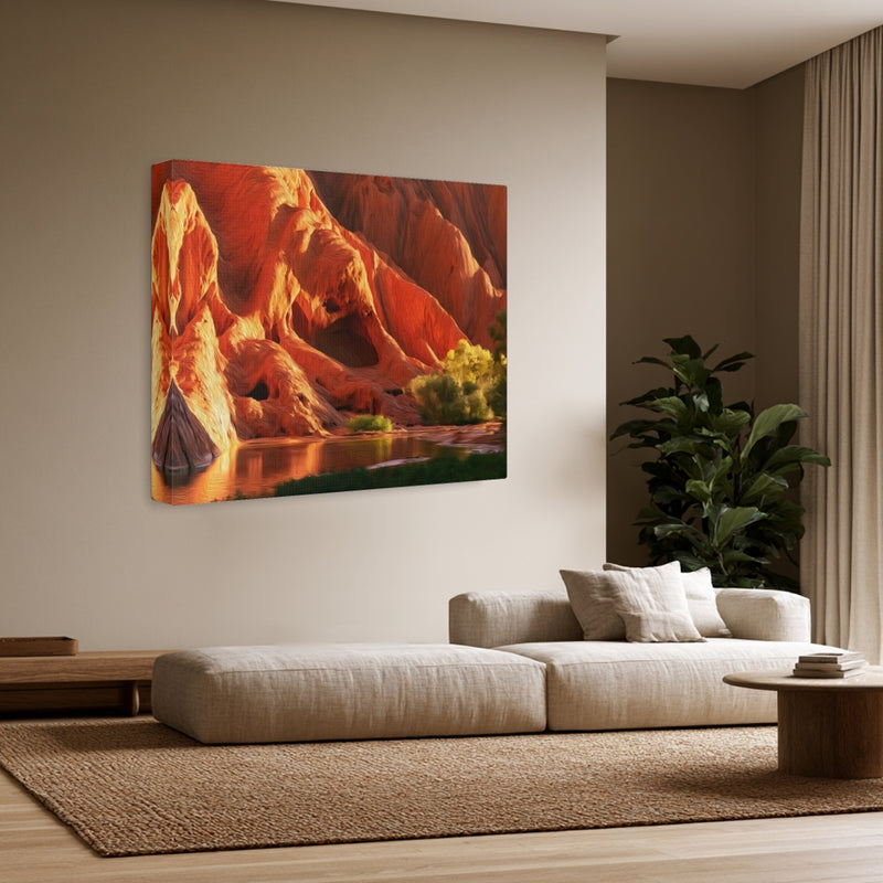 Uluru Red Rock Reflection — Uluru, Australia, view 3