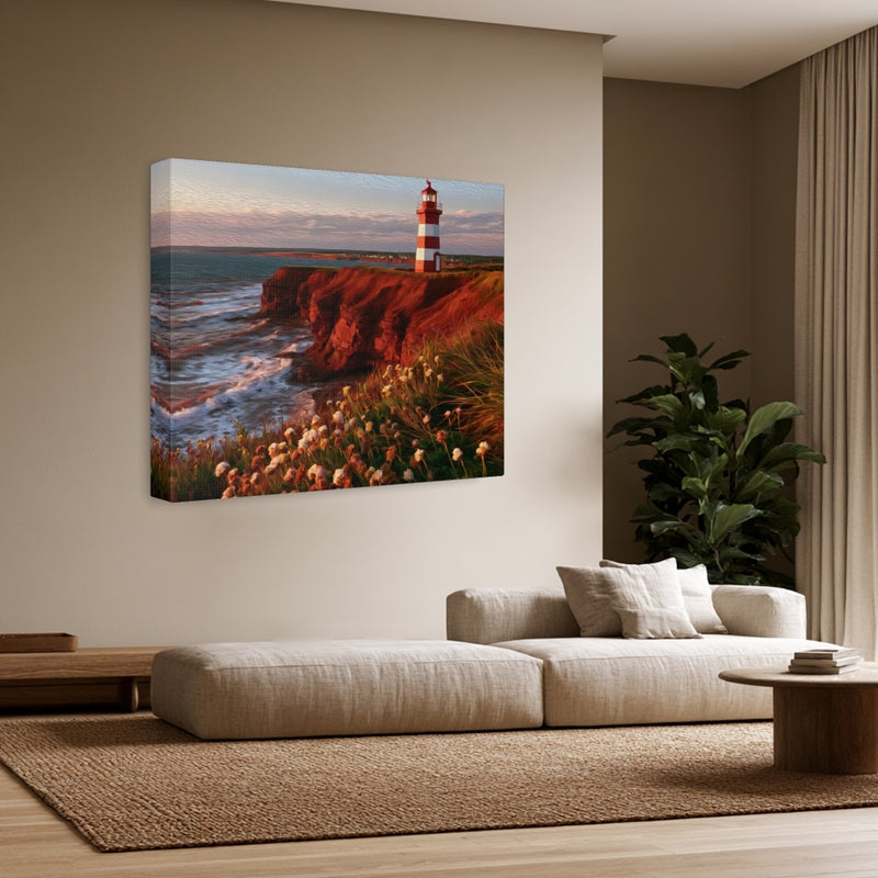 West Point Lighthouse Red Cliffs — Prince Edward Island, Canada, view 3