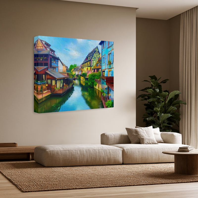 Little Venice Canal District — Colmar, France, view 3
