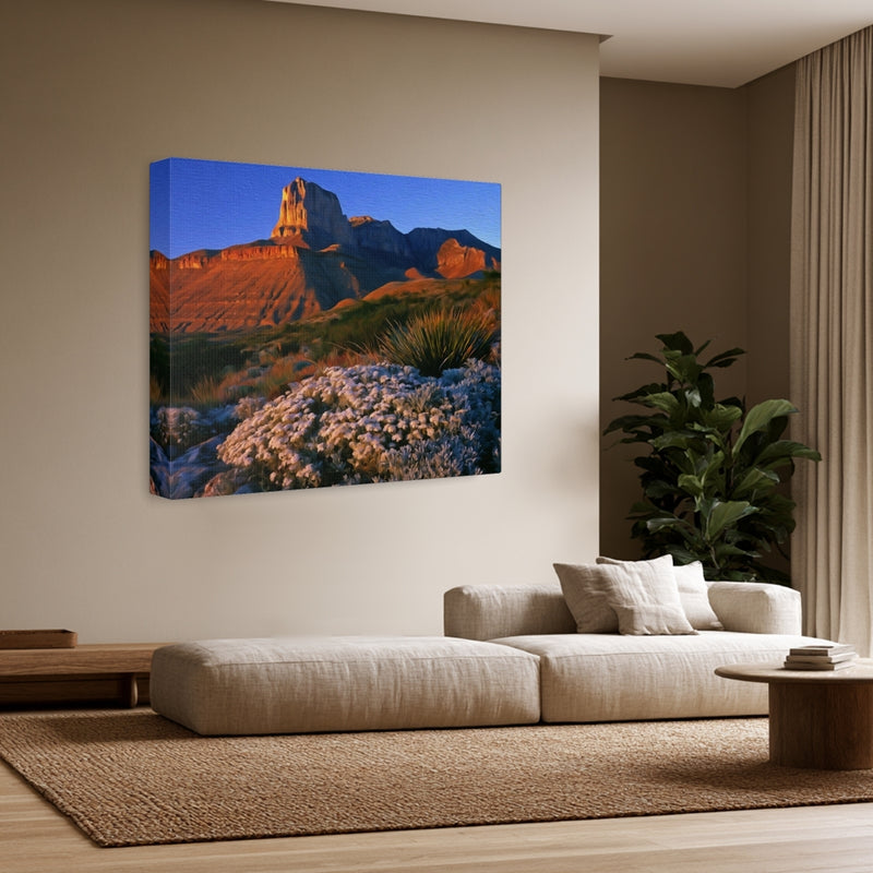 Guadalupe Peak Desert Bloom — Guadalupe Mountains, Texas, view 3