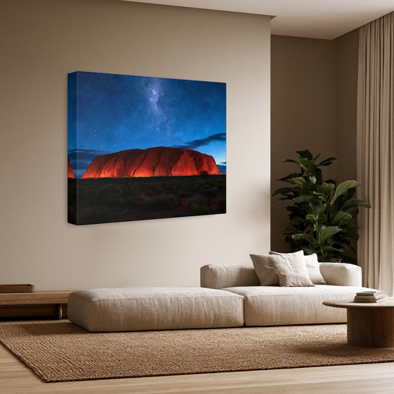 Uluru Milky Way Night — Uluru, Australia, view 3