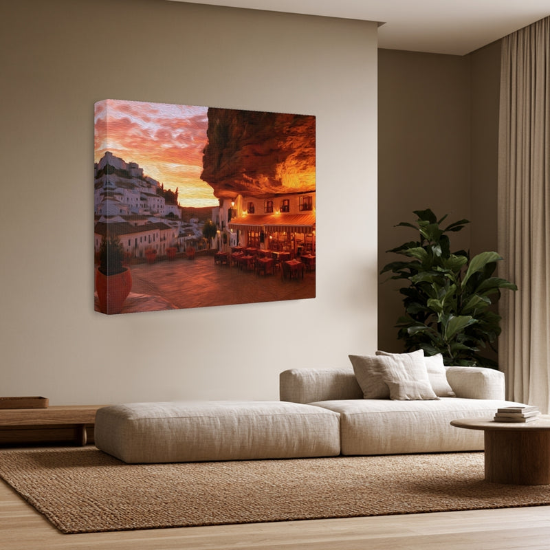 Cave Restaurant Sunset Plaza — Setenil de las Bodegas, Spain, view 3