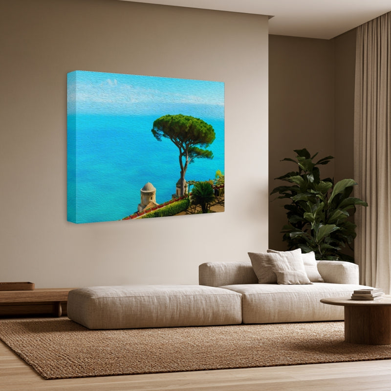 Villa Rufolo Terrace & Umbrella Pine — Ravello, Italy, view 3
