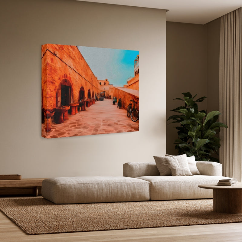 Medina Old Town Alley — Essaouira, Morocco, view 3