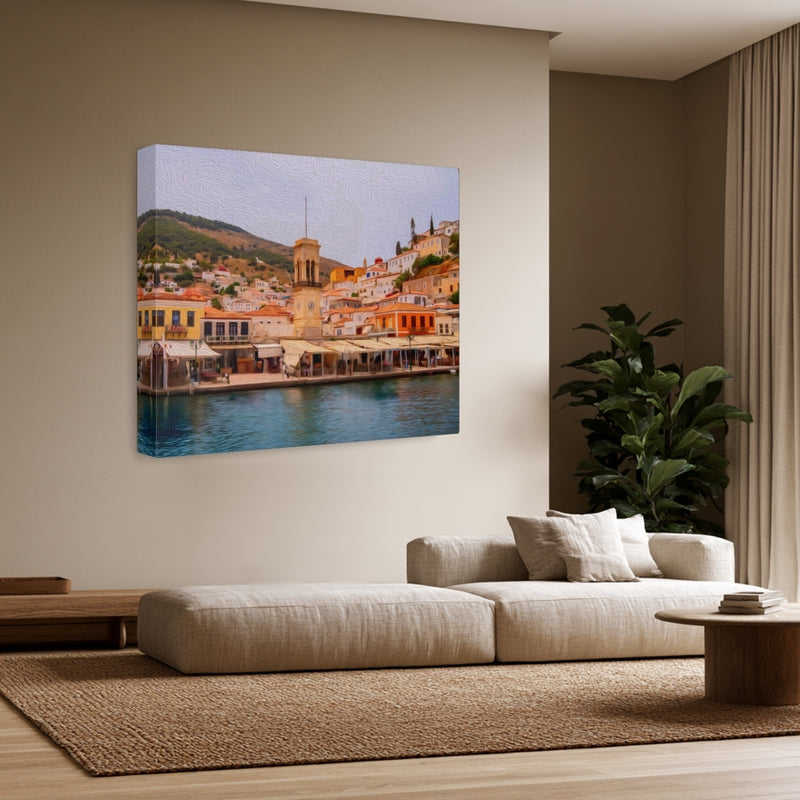 Hydra Harbour Waterfront — Hydra, Greece, view 3