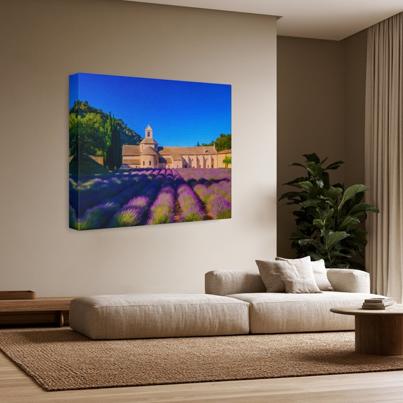 Sénanque Abbey Lavender Fields — Gordes, France, view 3