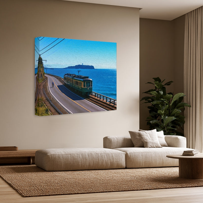 Enoshima Island Coastal Train — Kamakura, Japan, view 3