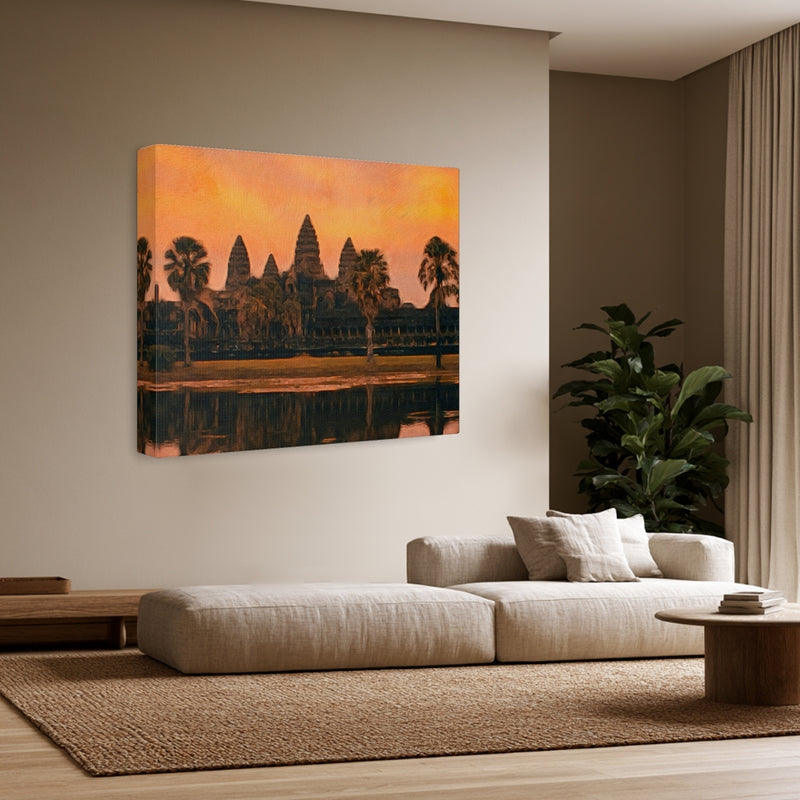 Angkor Wat Sunrise Reflection — Angkor Wat, Cambodia, view 3