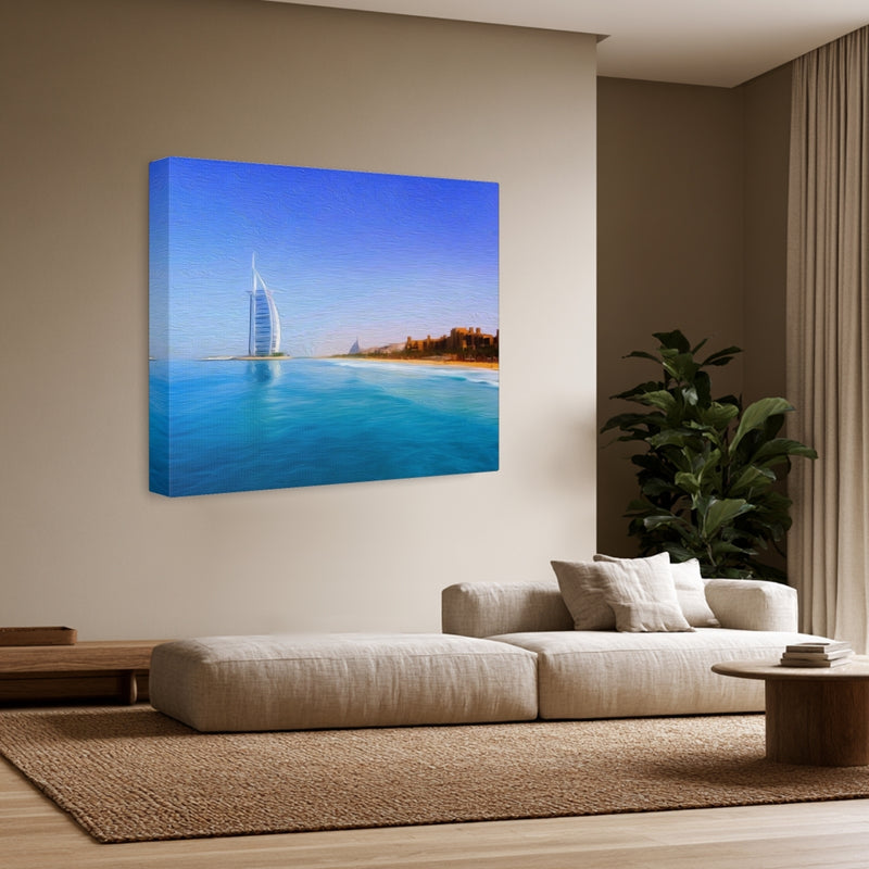 Burj Al Arab Coastline — Dubai, United Arab Emirates, view 3
