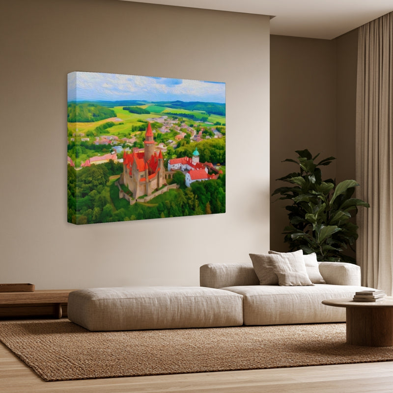 Medieval Castle Among Hills — Olomouc, Czech Republic, view 3