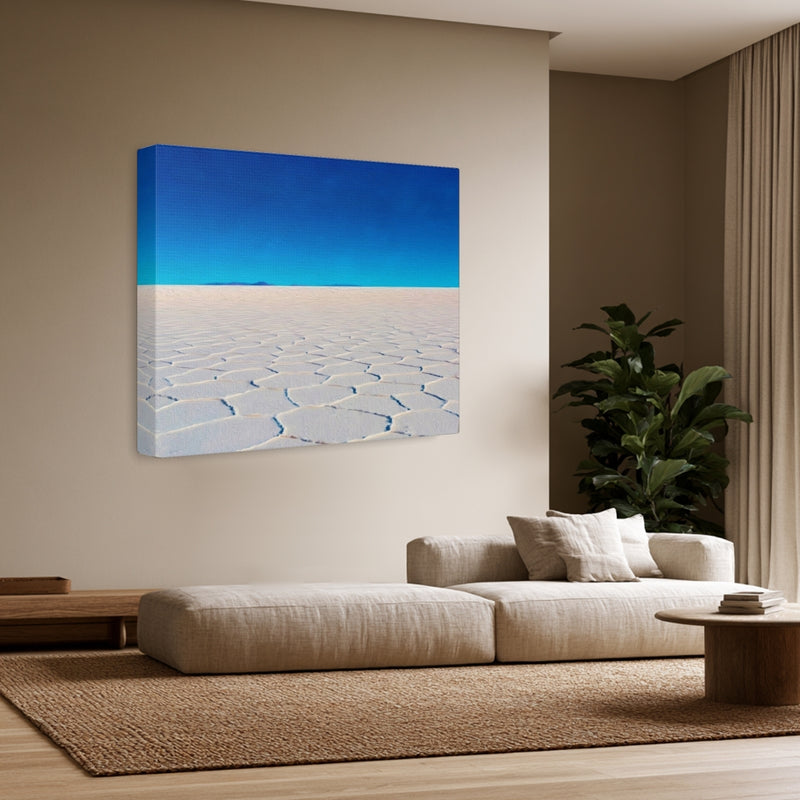 Vast White Salt Flats — Salar de Uyuni, Bolivia, view 3