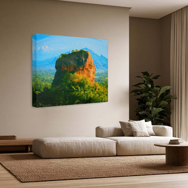 Lion Rock Ancient Fortress — Sigiriya, Sri Lanka, view 3