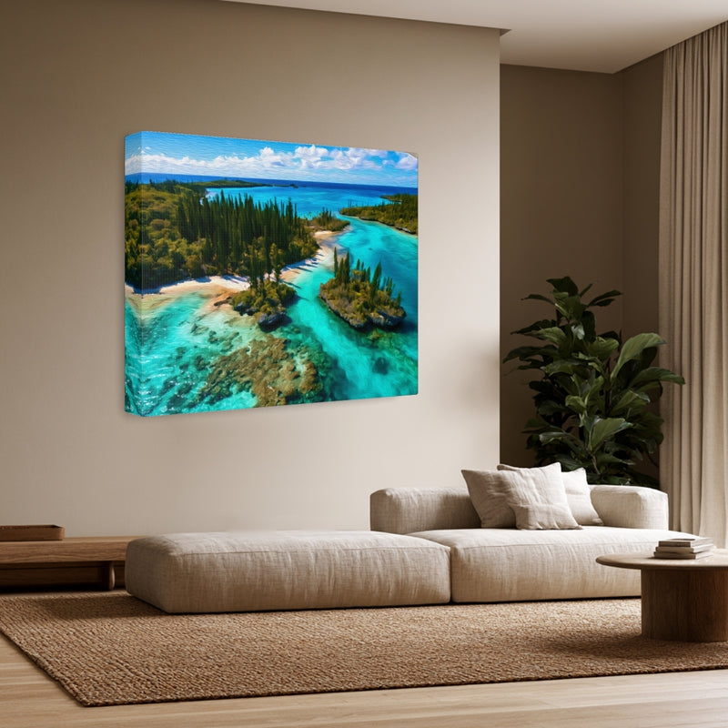 Turquoise Lagoon Pine Shores — New Caledonia, France, view 3