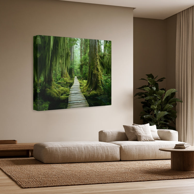 Haida Gwaii Rainforest Boardwalk — Haida Gwaii, British Columbia, view 3