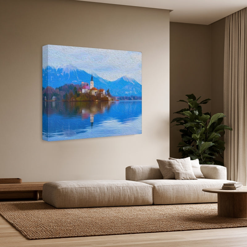 Church of the Assumption Island — Lake Bled, Slovenia, view 3