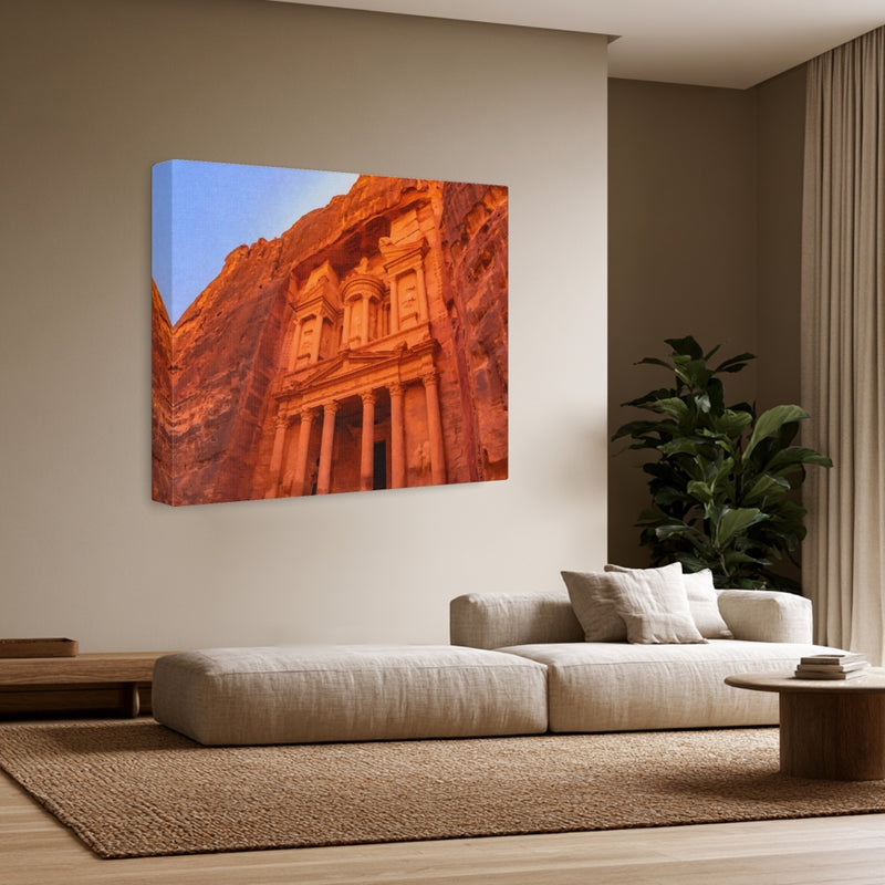 Al-Khazneh The Treasury — Petra, Jordan, view 3