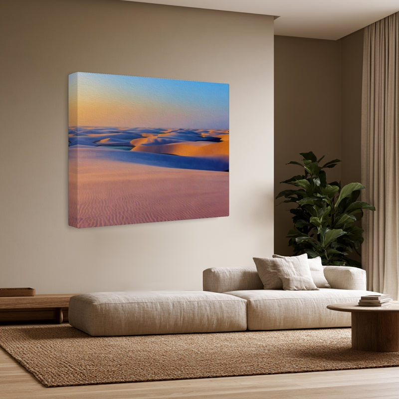 Sand Dunes and Lagoons — Lençóis Maranhenses, Brazil, view 3