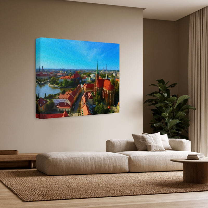 Wroclaw Cathedral Island View — Wroclaw, Poland, view 3