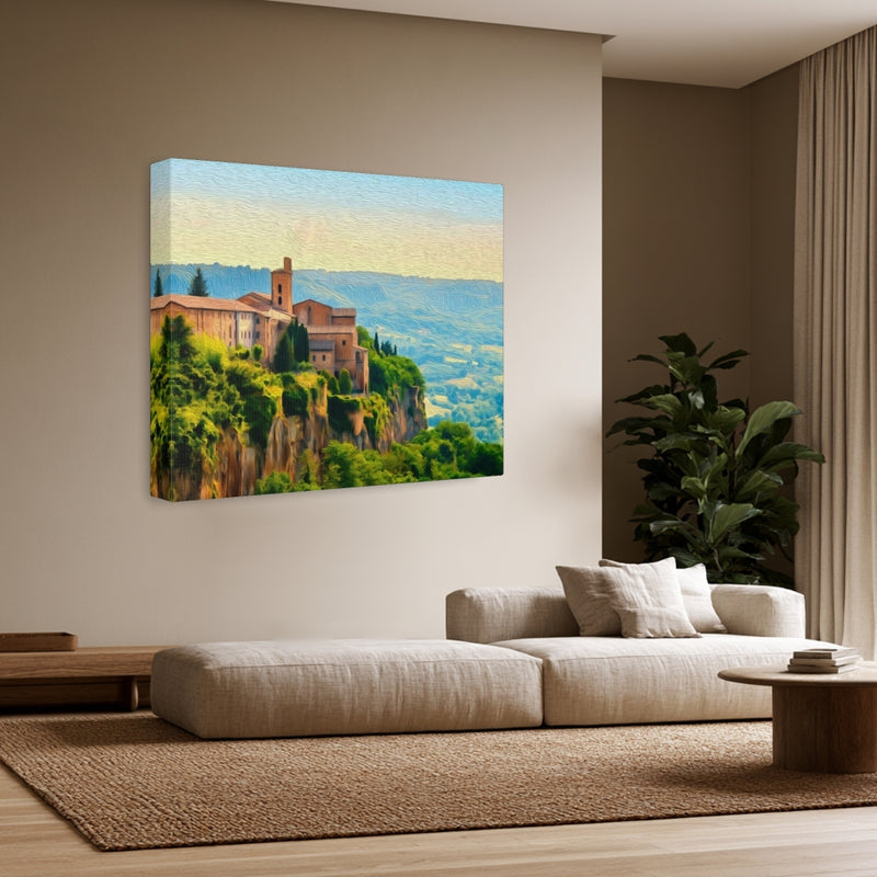 Hilltop Medieval Cliff Town — Orvieto, Italy, view 3