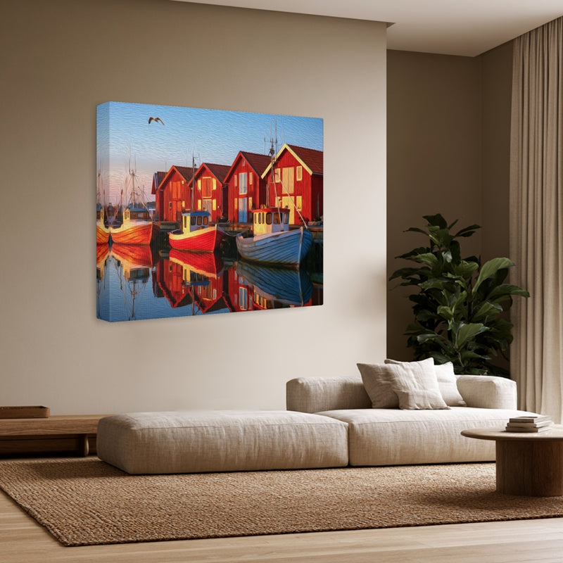 Bohuslän Coast Fishing Village Harbor — Gothenburg, Sweden, view 3