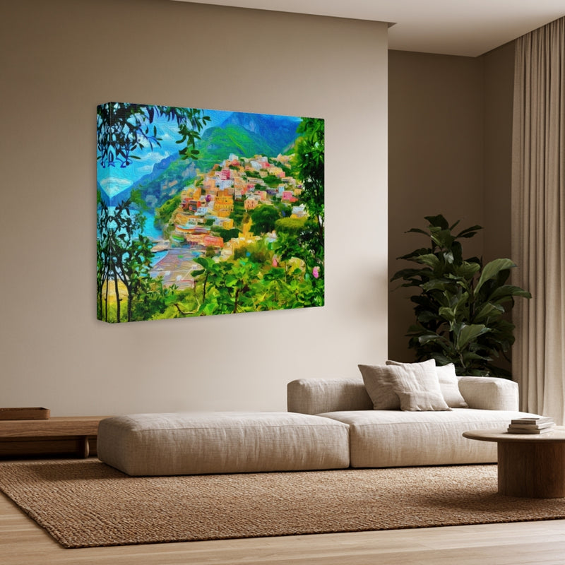 Positano Hillside Village — Amalfi Coast, Italy, view 3