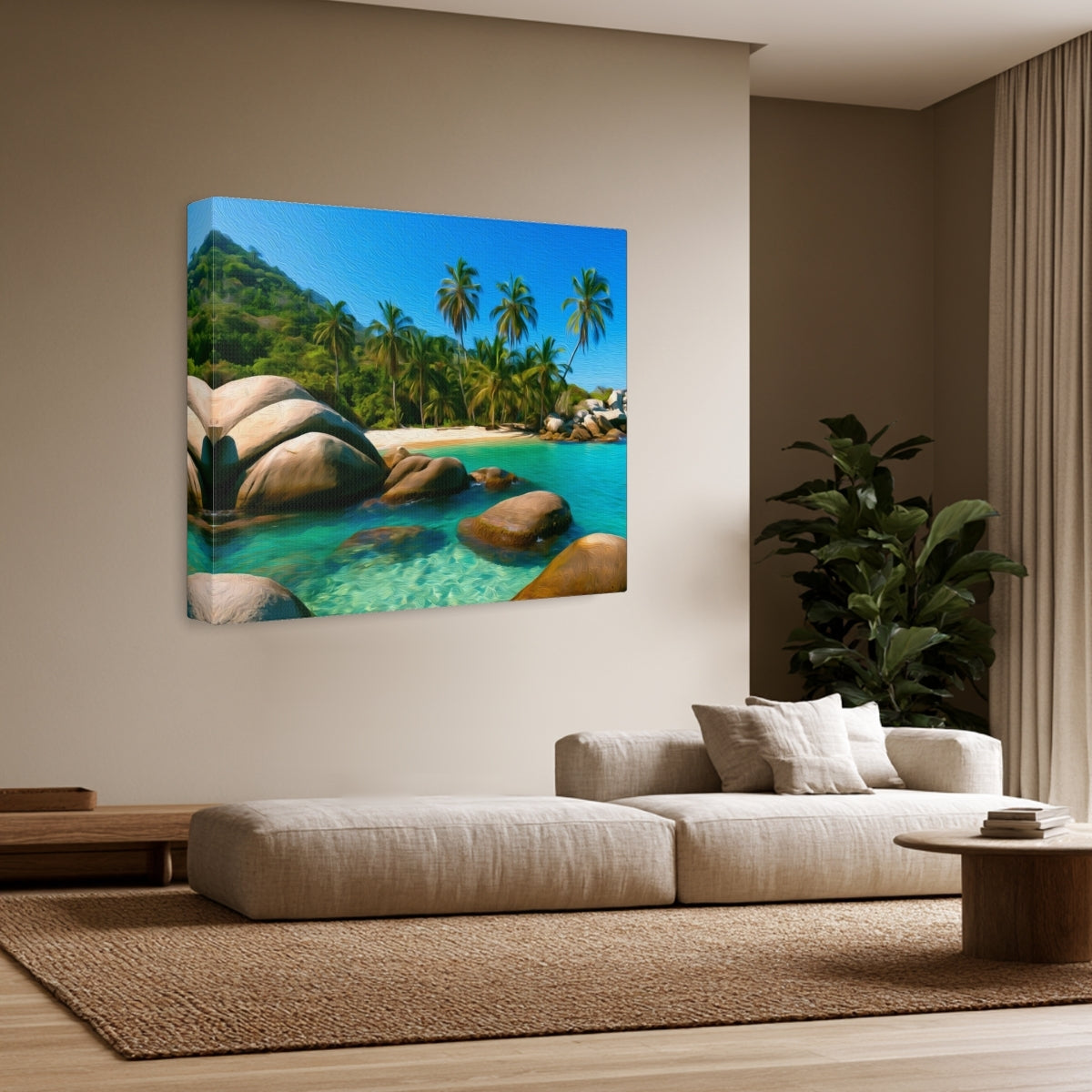 Cabo San Juan Beach Cove — Tayrona National Park, Colombia, view 2