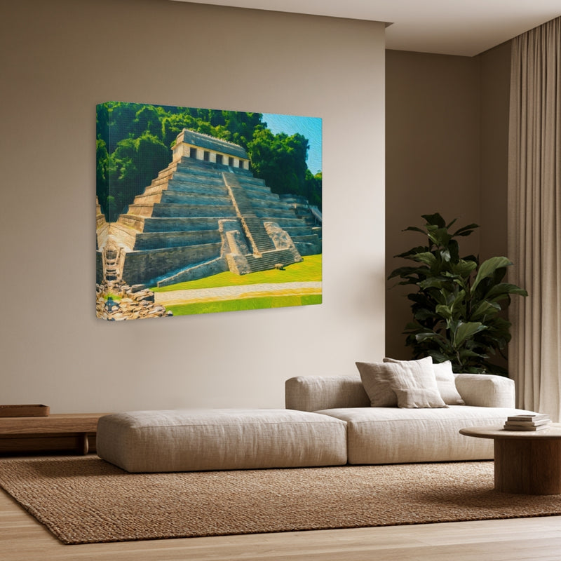 Temple of the Inscriptions — Palenque, Mexico, view 3
