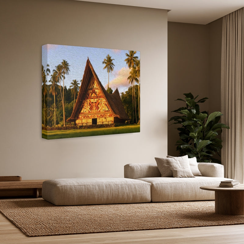 Palau Traditional Bai Meeting House — Palau, Palau, view 3