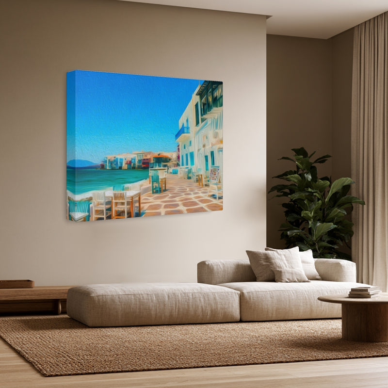 Little Venice Waterfront Cafe — Mykonos, Greece, view 3