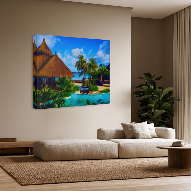 Luxury Lagoon Resort Pool & Bungalows — Mauritius, view 3