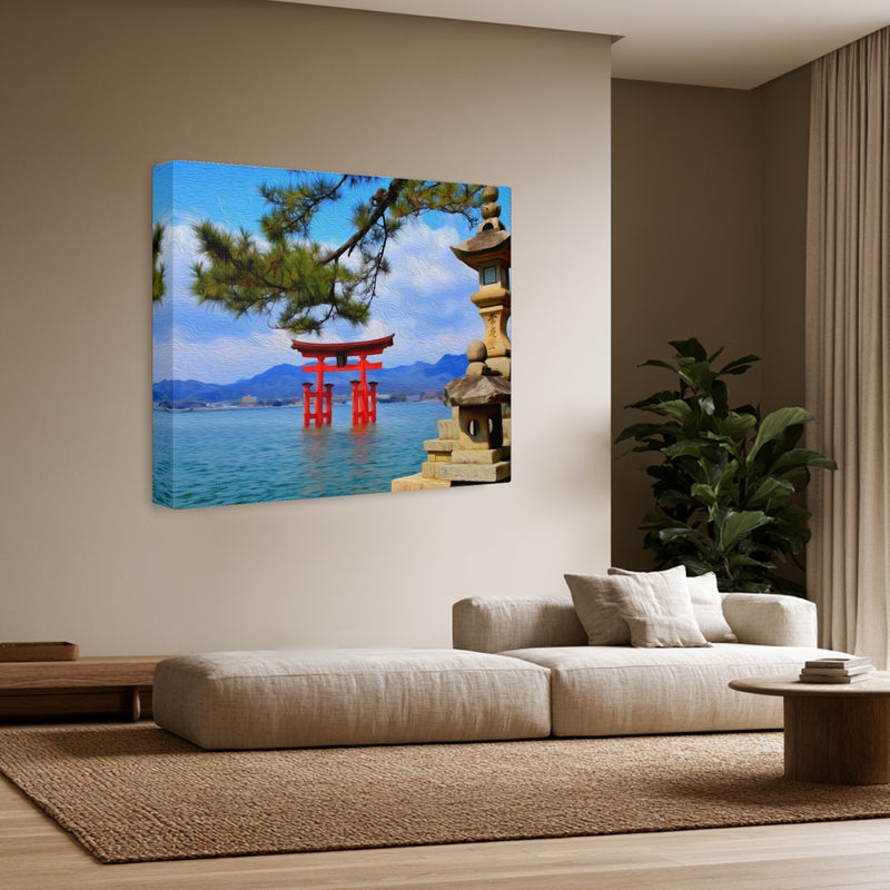 Floating Torii Gate — Miyajima Island, Japan, view 3