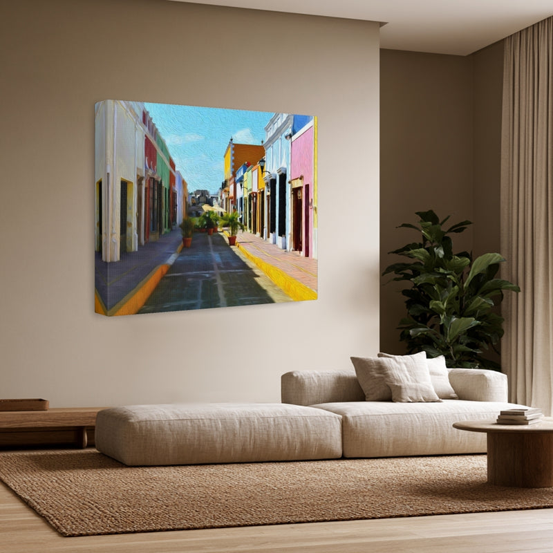 Calle 59 Pedestrian Promenade — Campeche, Mexico, view 3