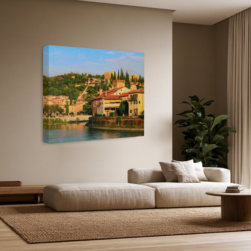 Adige River Hillside Views — Verona, Italy, view 3
