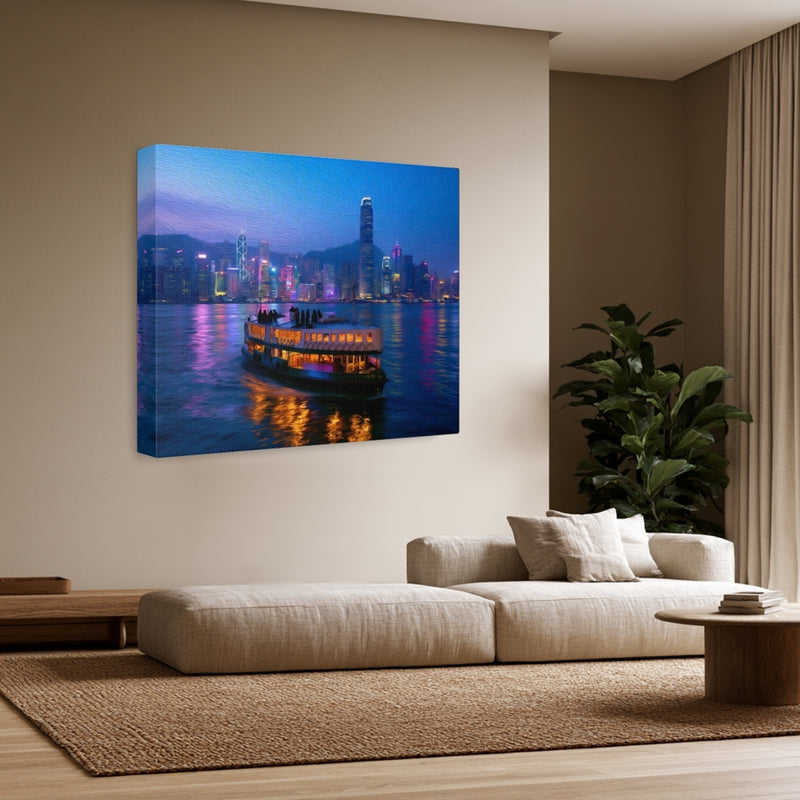 Star Ferry On Victoria Harbour — Hong Kong, China, view 3