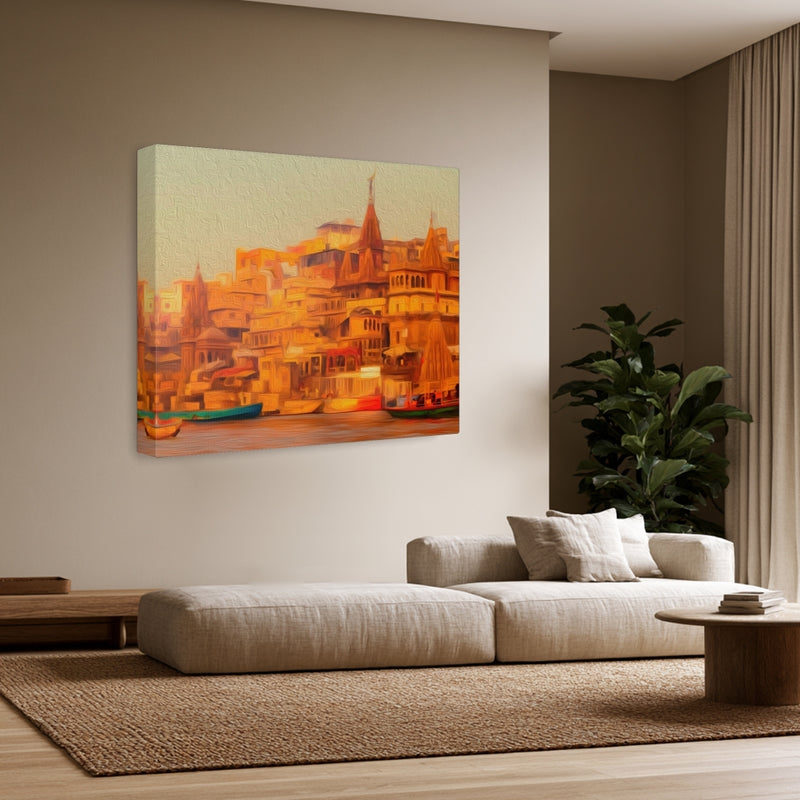 Ganges River Ghats — Varanasi, India, view 3