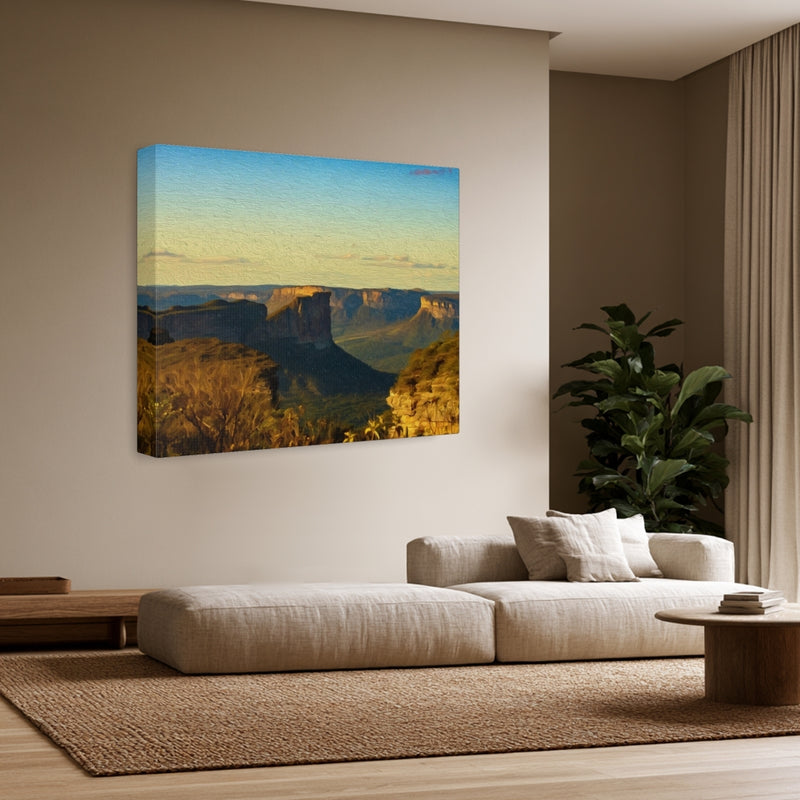 Tabletop Mountains Canyon Vista — Chapada Diamantina, Brazil, view 3