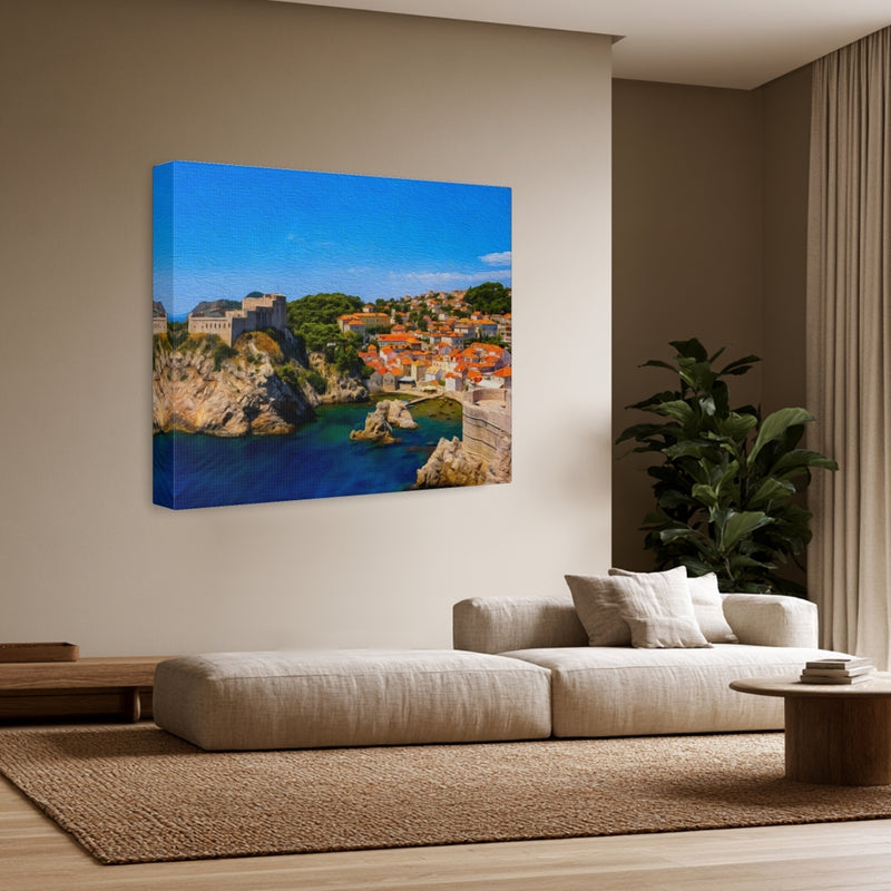 Fort Lovrijenac And Old Town Walls — Dubrovnik, Croatia, view 3