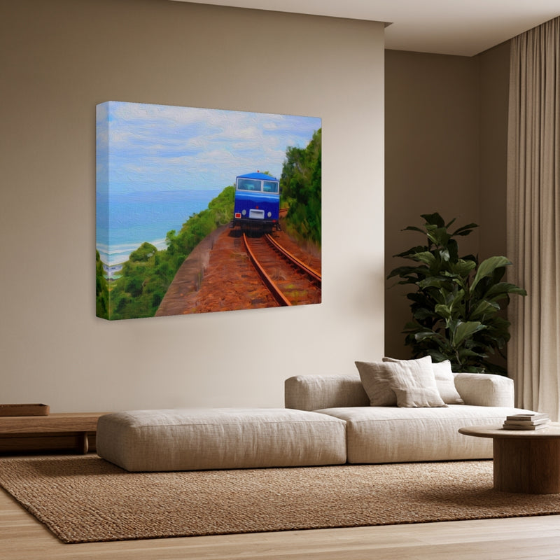 Coastal Railway Cliff Journey — Garden Route, South Africa, view 3