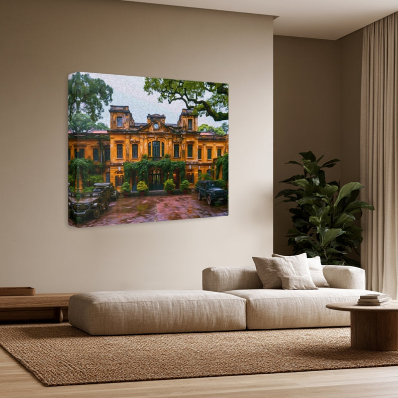 Colonial Mansion Courtyard — Ho Chi Minh City, Vietnam, view 3