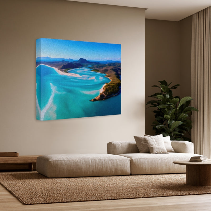 Hill Inlet Swirling Sands — Whitsunday Islands, Australia, view 3
