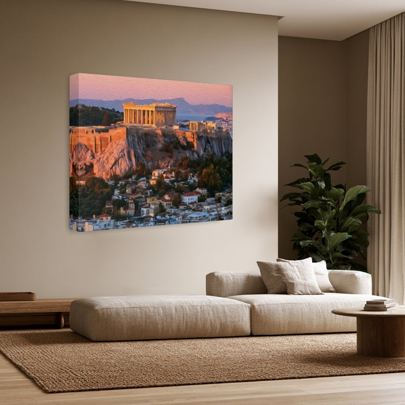 Acropolis at Golden Hour — Athens, Greece, view 3