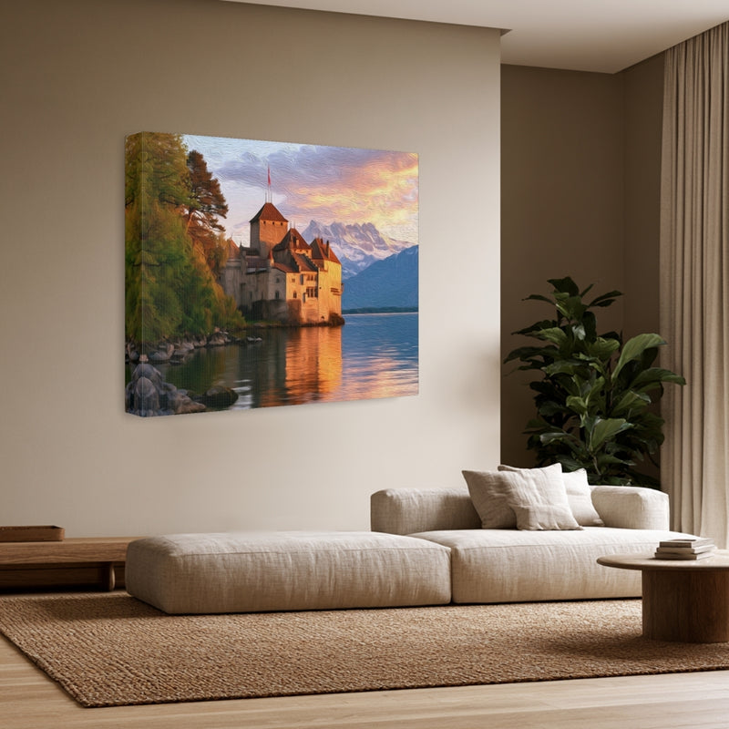 Chateau de Chillon Lakeside — Geneva, Switzerland, view 3