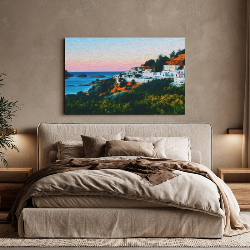Lindos Village Coastal Sunset — Rhodes, Greece, view 6
