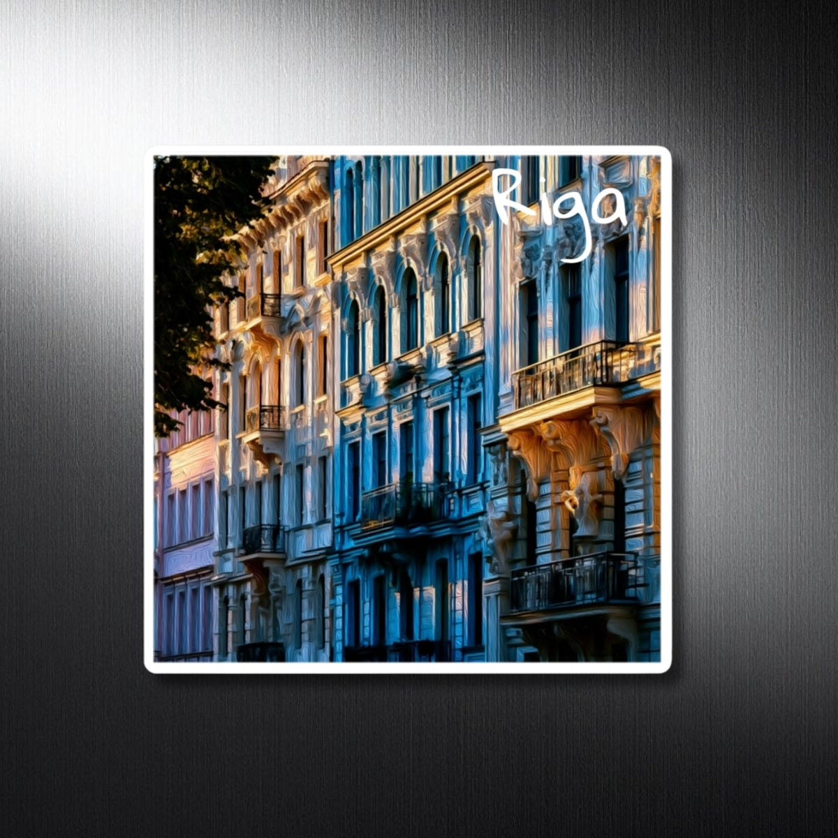 Art Nouveau Building Facades — Riga, Latvia, study 1